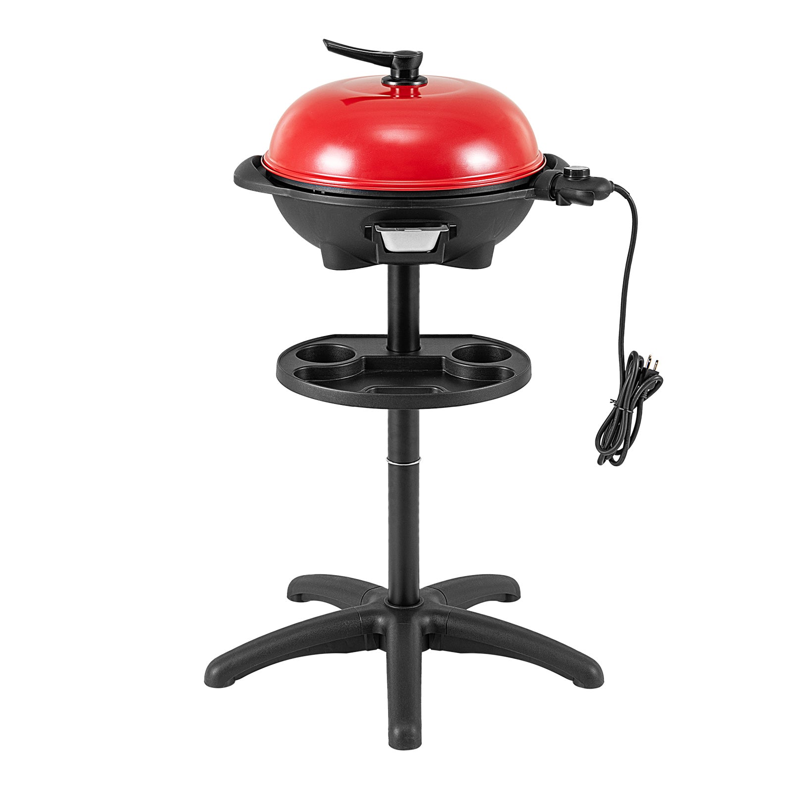1350 W Outdoor Electric BBQ Grill with Removable Stand Easy to Install, Red Outdoor Grills at Gallery Canada