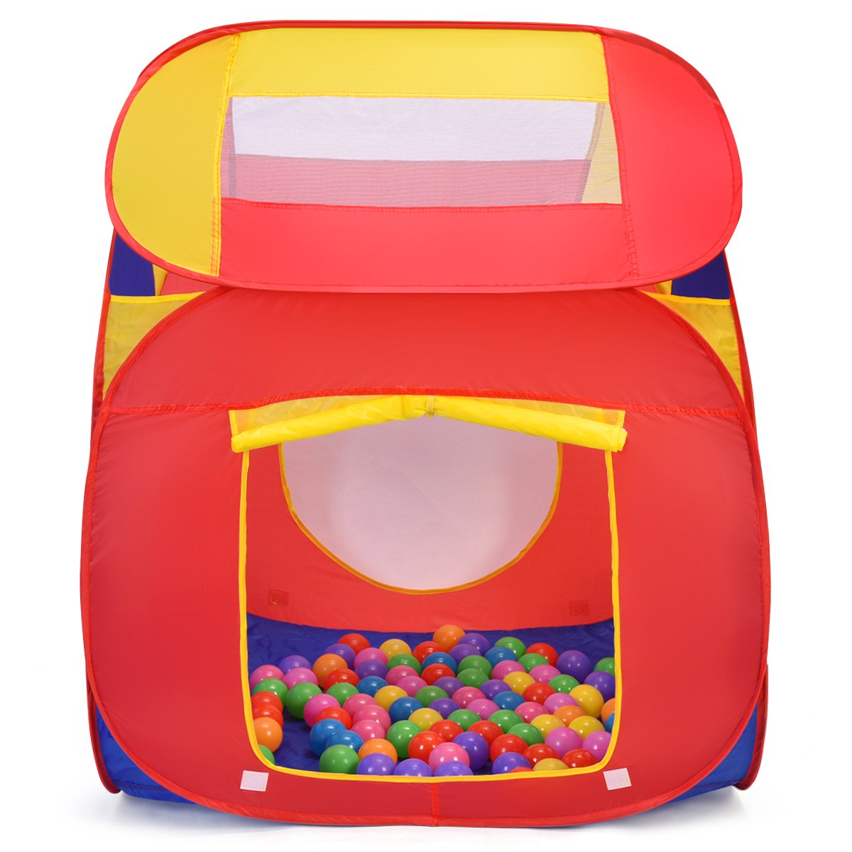 Portable Kid Play House Toy Tent with 100 Balls, Multicolor Play Tents & Playhouse at Gallery Canada