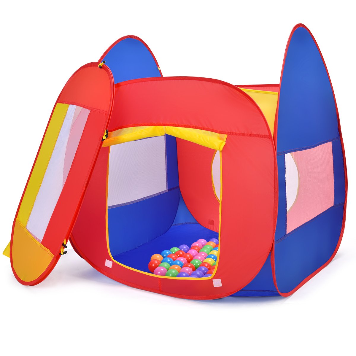 Portable Kid Play House Toy Tent with 100 Balls, Multicolor Play Tents & Playhouse at Gallery Canada