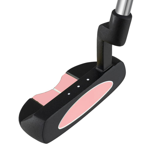 Junior Mallet Putter Individual Gold Club for Kids Ages 11-14, Pink