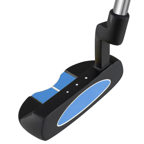 Junior Mallet Putter Individual Gold Club for Kids Ages 11-14, Blue