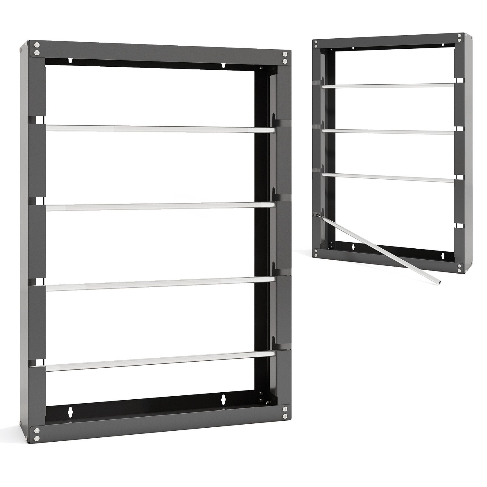 Wire Spool Rack with 4 Rods for Electrical Industrial and Retail Use, Gray Garages Gray at Gallery Canada