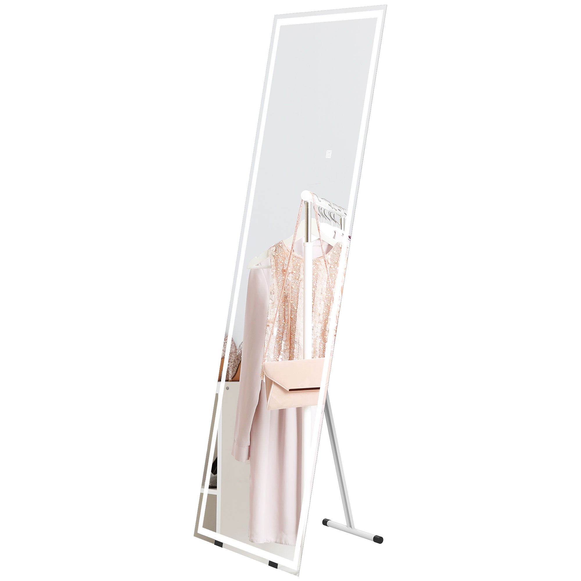 Standing Mirror with LED Lights, 64