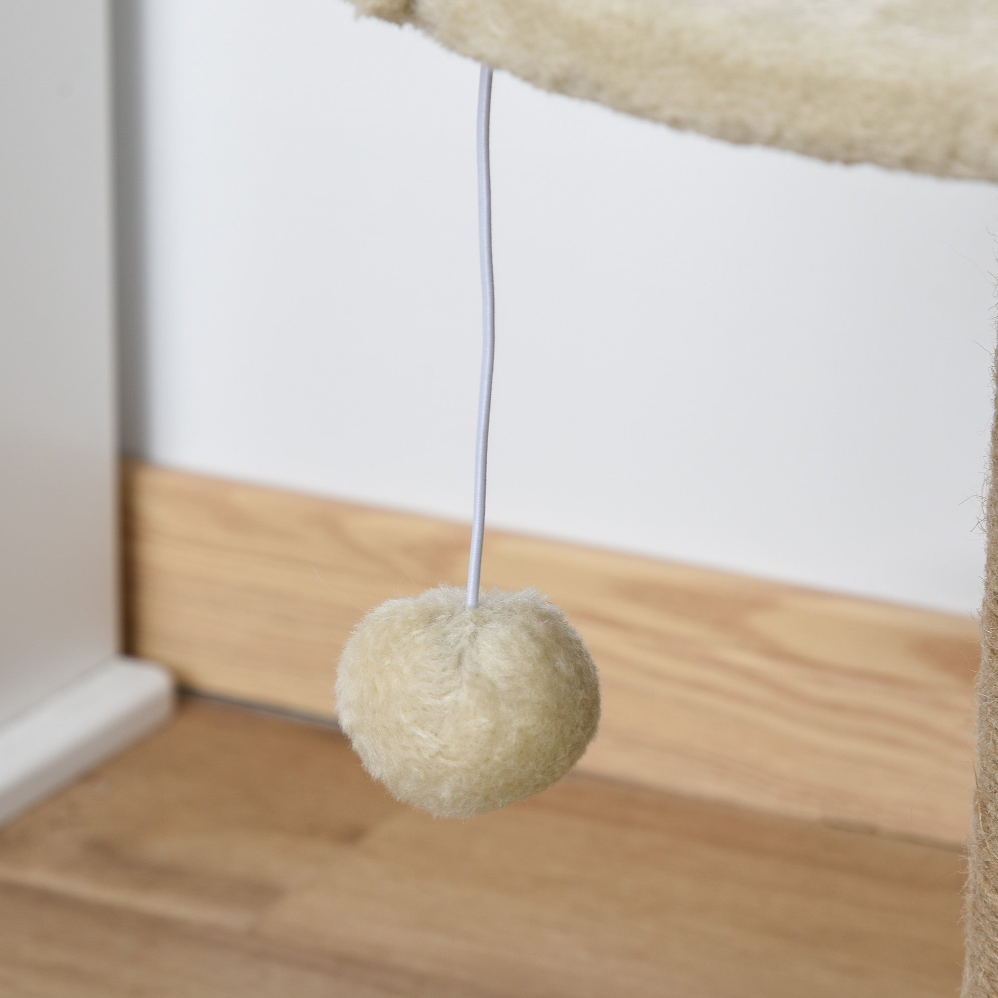 Small Cat Tree with Scratching Post, Perch, Toy Ball, Cat Tower for Indoor Cats - 16