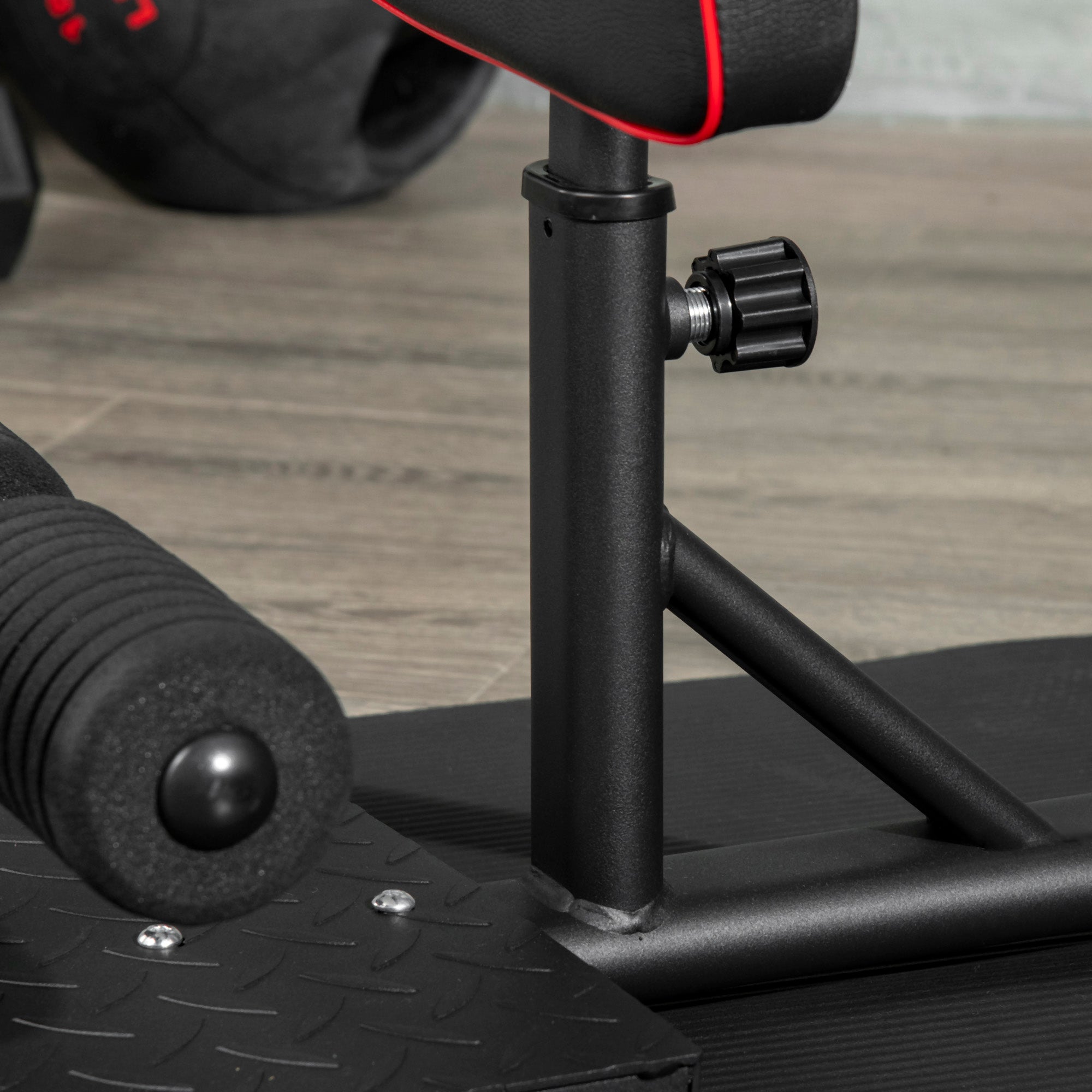 Sissy Squat Machine, Leg Workout Equipment with Adjustable Pad, Rollers and Non-slip Foot Plate for Home Gym Fitness Squat Machine at Gallery Canada