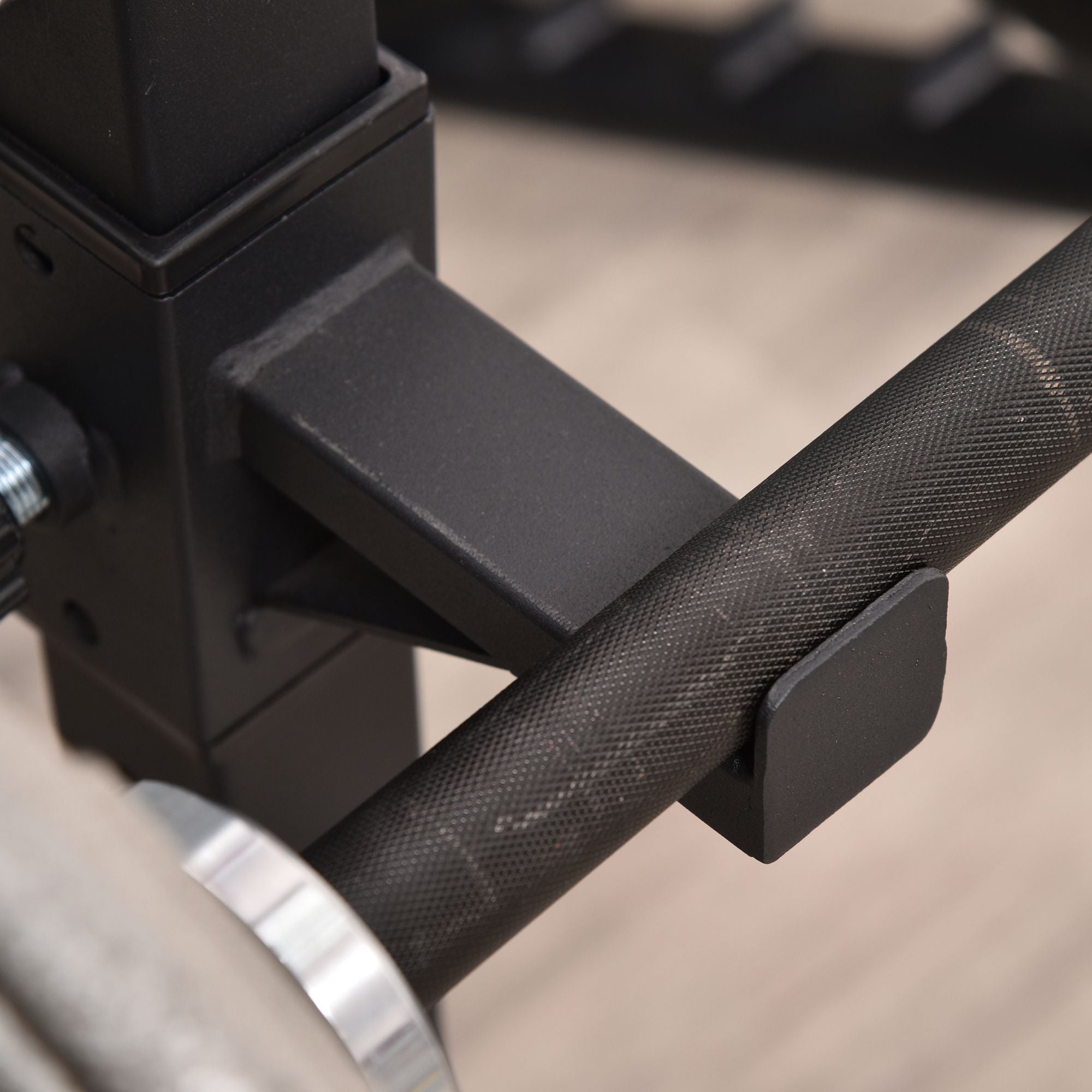Adjustable Stable Power Squat Stand Portable 2 Bars Barbell Holder Weight Rack Black Power Towers at Gallery Canada