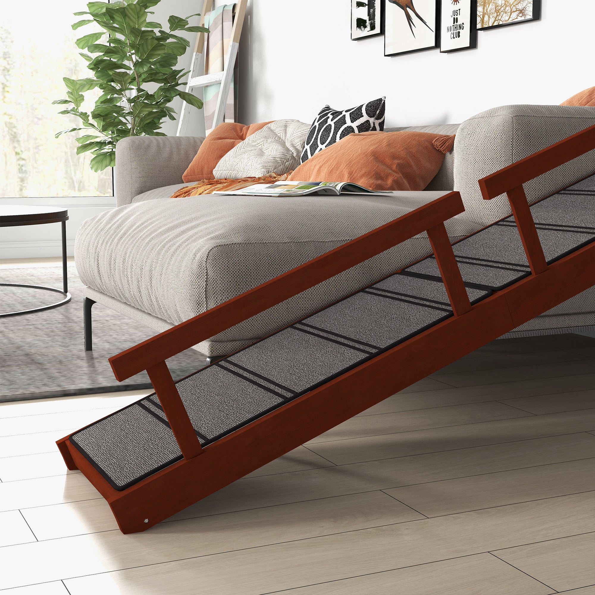Wooden Dog Ramp for Large Dogs, 73