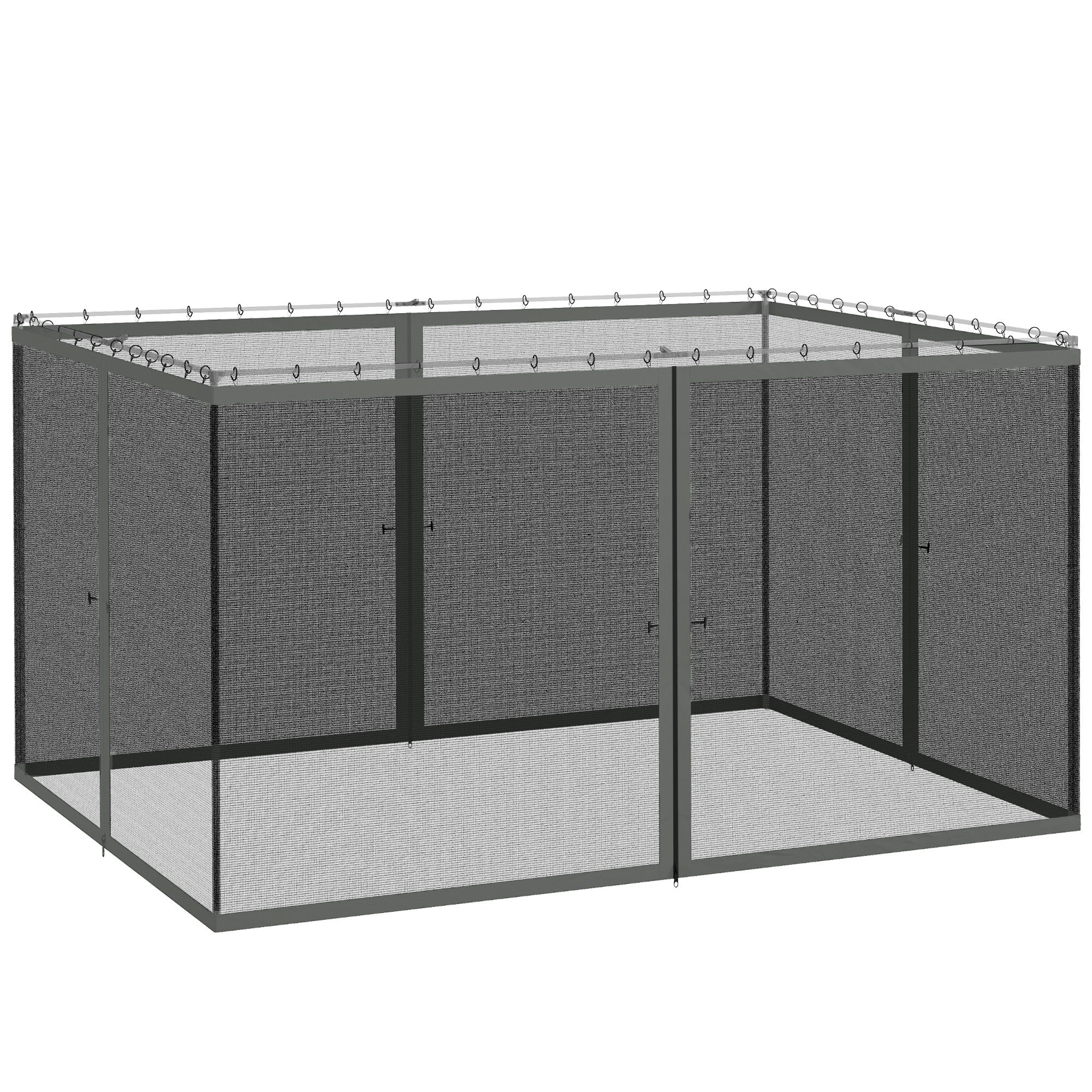 Replacement Mosquito Netting for Gazebo 10' x 13' Black Screen Walls for Canopy with Zippers Gazebos at Gallery Canada