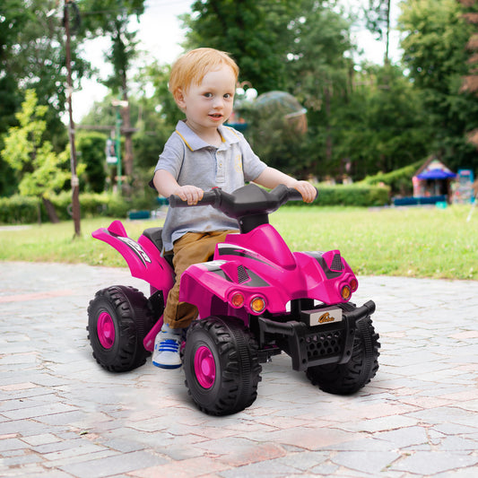 6V Kids ATV Quad w/ Music, Forward, for 2-6 Years, Pink Electric Toy Cars   at Gallery Canada