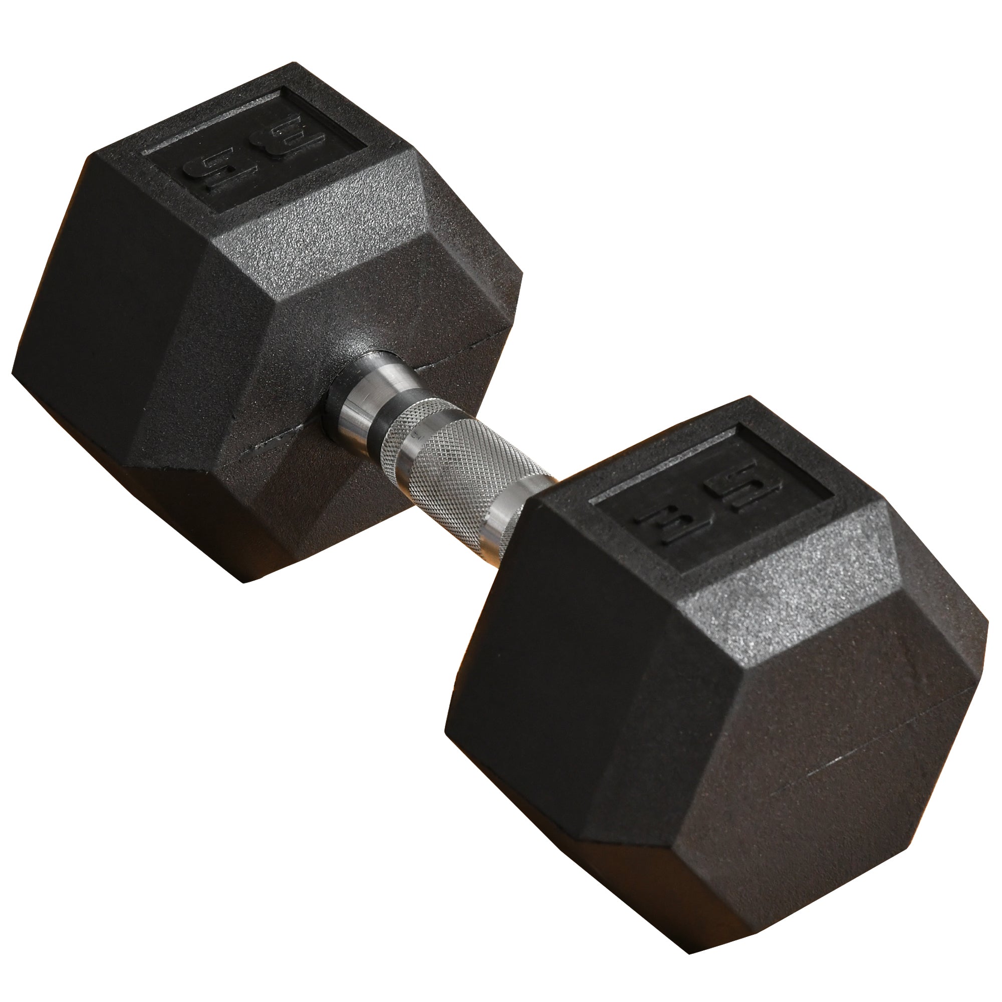 35lbs Rubber Dumbbells Weight Dumbbell Hand Weight Barbell for Body Fitness Training for Home Office Gym, Black Dumbbells & Barbells at Gallery Canada