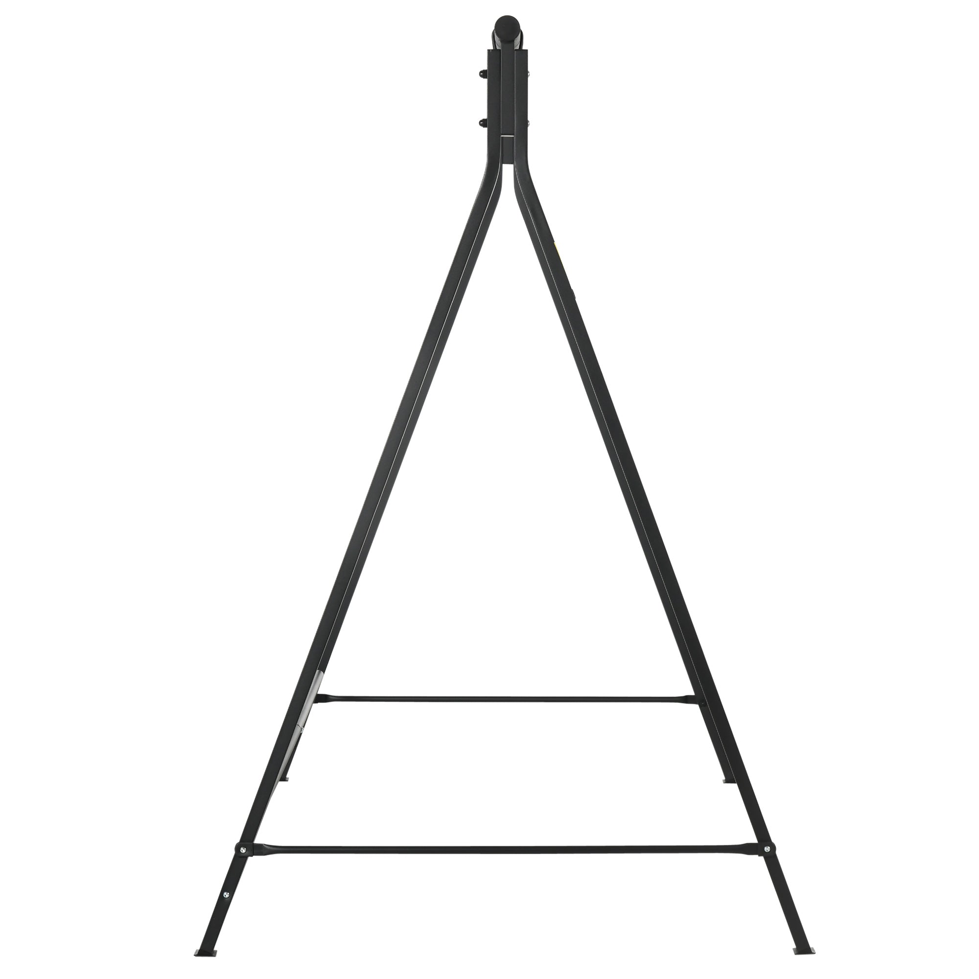 Metal Swing Stand Swing Frame, Hanging Chair Stand Only, 528 LBS Weight Capacity, for Backyard, Patio, Lawn, Black Hammock Stands   at Gallery Canada