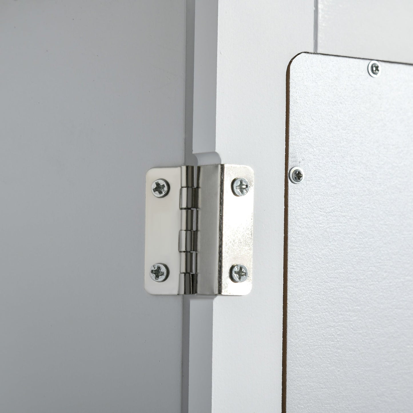 Bathroom Mirror Cabinet, Wall Mounted Medicine Cabinet, Storage Cupboard with Door and Shelves, White Mirror Medicine Cabinets   at Gallery Canada