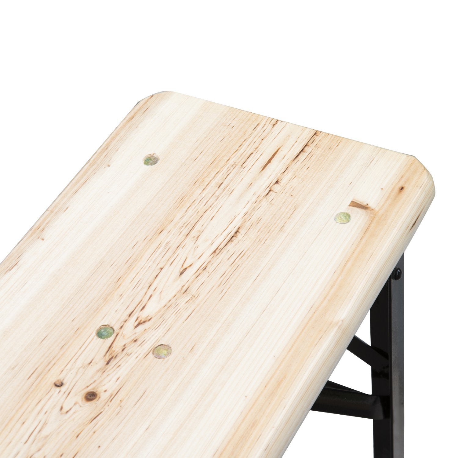 3 Pieces Folding Picnic Table Set, Portable Folding Picnic Table Set, 1 Picnic Table and 2 Benches Bistro Sets at Gallery Canada