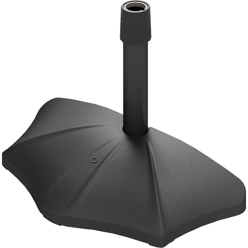 Patio Umbrella Base, 26lbs Concrete Half Umbrella Stand, Patio Umbrella Stand for 1.5