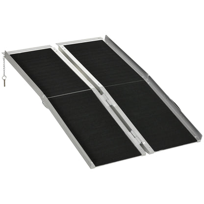 4ft Wheelchair Ramp Scooter Mobility Non-Skid Layering Portable Foldable Aluminium Knee Walker & Wheelchair Ramps Multi Colour  at Gallery Canada