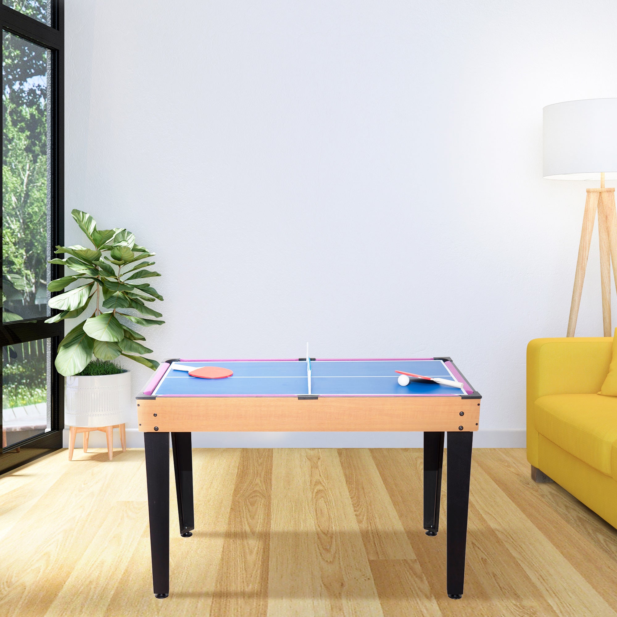 3 in 1 Multi-use Mini Games Table Tennis Billiard Pool Air Hockey Set with All Accessories Game Tables at Gallery Canada