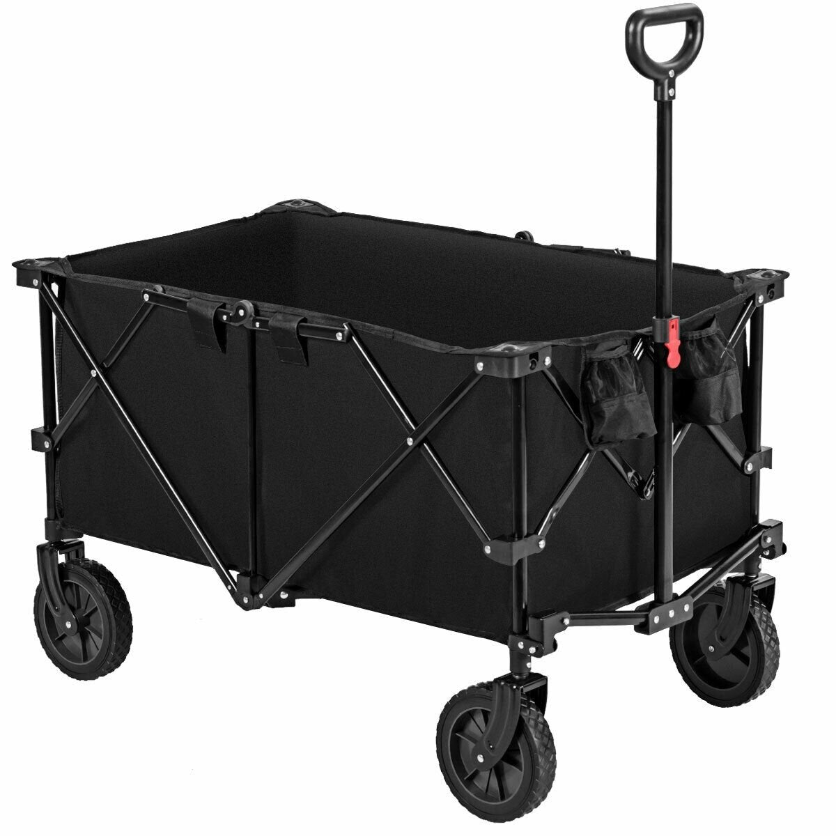 Outdoor Utility Garden Trolley Buggy , Black - Gallery Canada