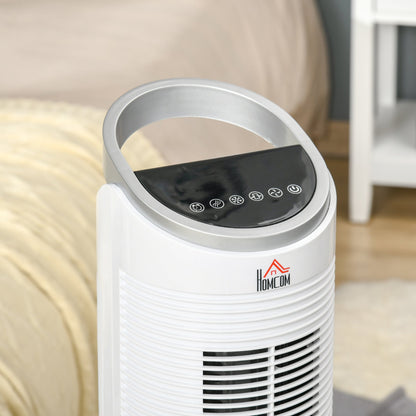 Evaporative Air Cooler with Remote, 3 Modes & Speeds, Timer, Quiet, White Tower Fans   at Gallery Canada