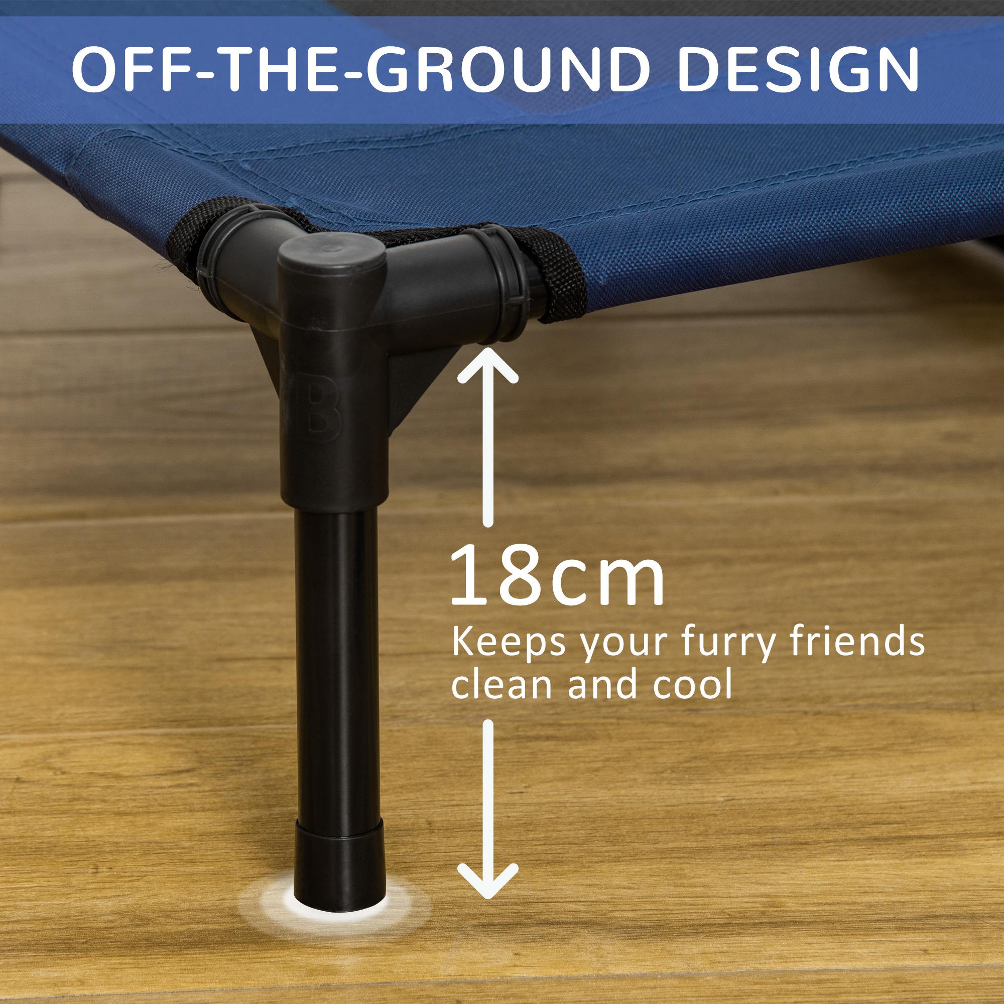 Elevated Dog Bed, Raised Dog Cot for XL Sized Dogs, Indoor &; Outdoor, 36