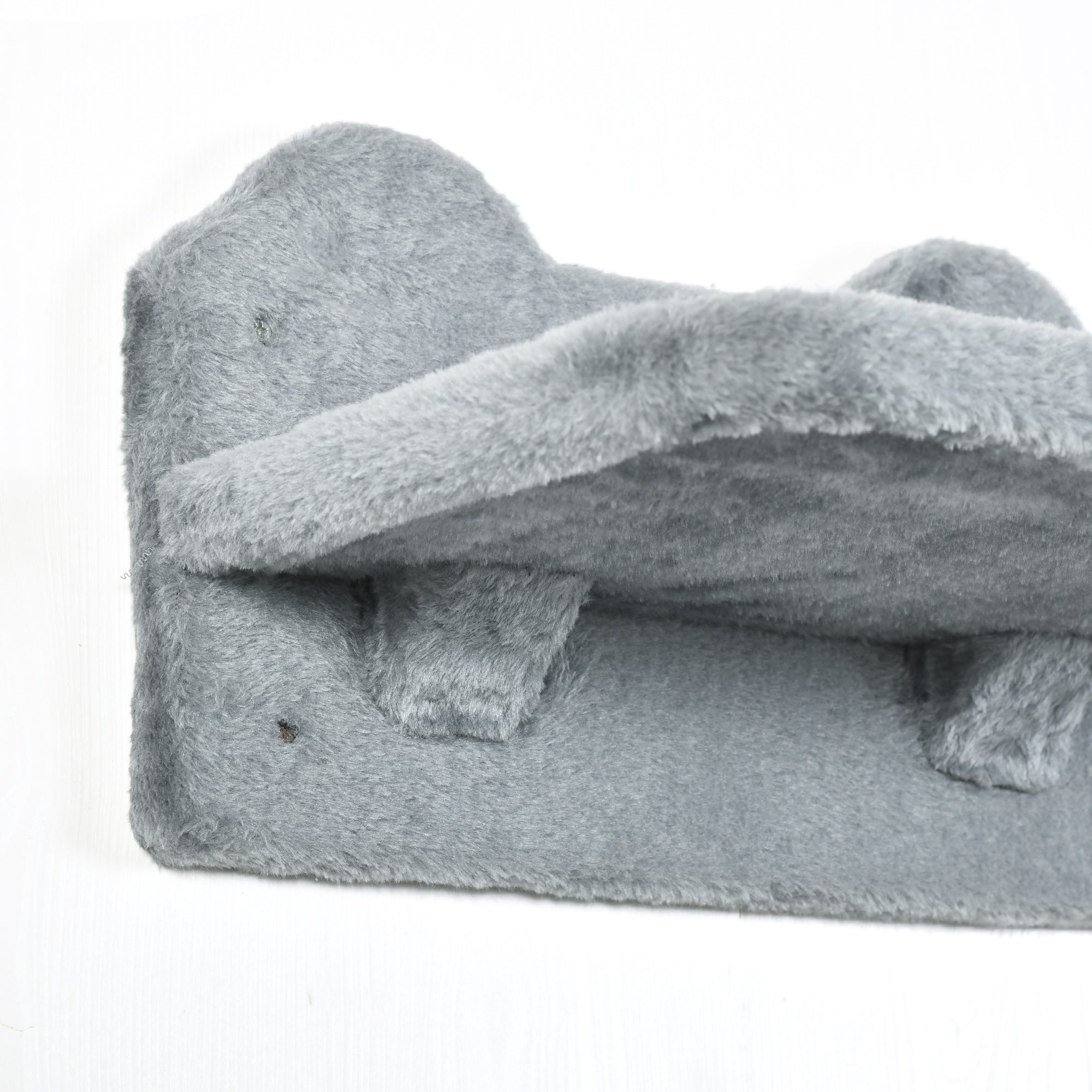 Cat Wall Climber with Hammock, Scratching Post, Steps, Shelves - Grey Cat Climbing Wall   at Gallery Canada