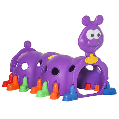 Caterpillar Tunnels for Kids to Crawl Through Climbing Toy Indoor &; Outdoor Play Structure for 3-6 Years Old, Purple Children's Play Tunnels   at Gallery Canada