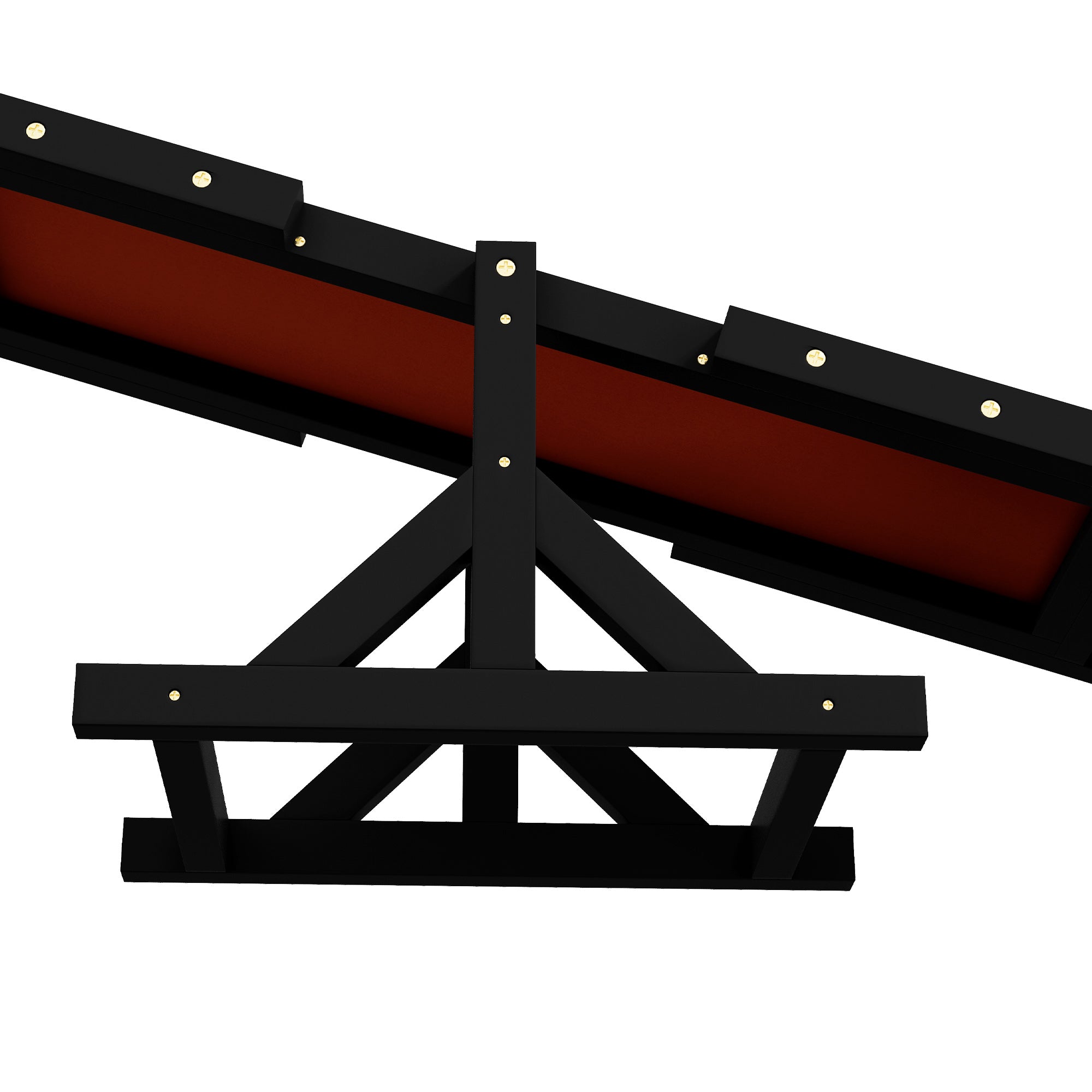 Wood Pet Seesaw, Dog Agility Training Equipment for Obedience Training, Weather Resistant, Black Dog Agility Training Equipment at Gallery Canada