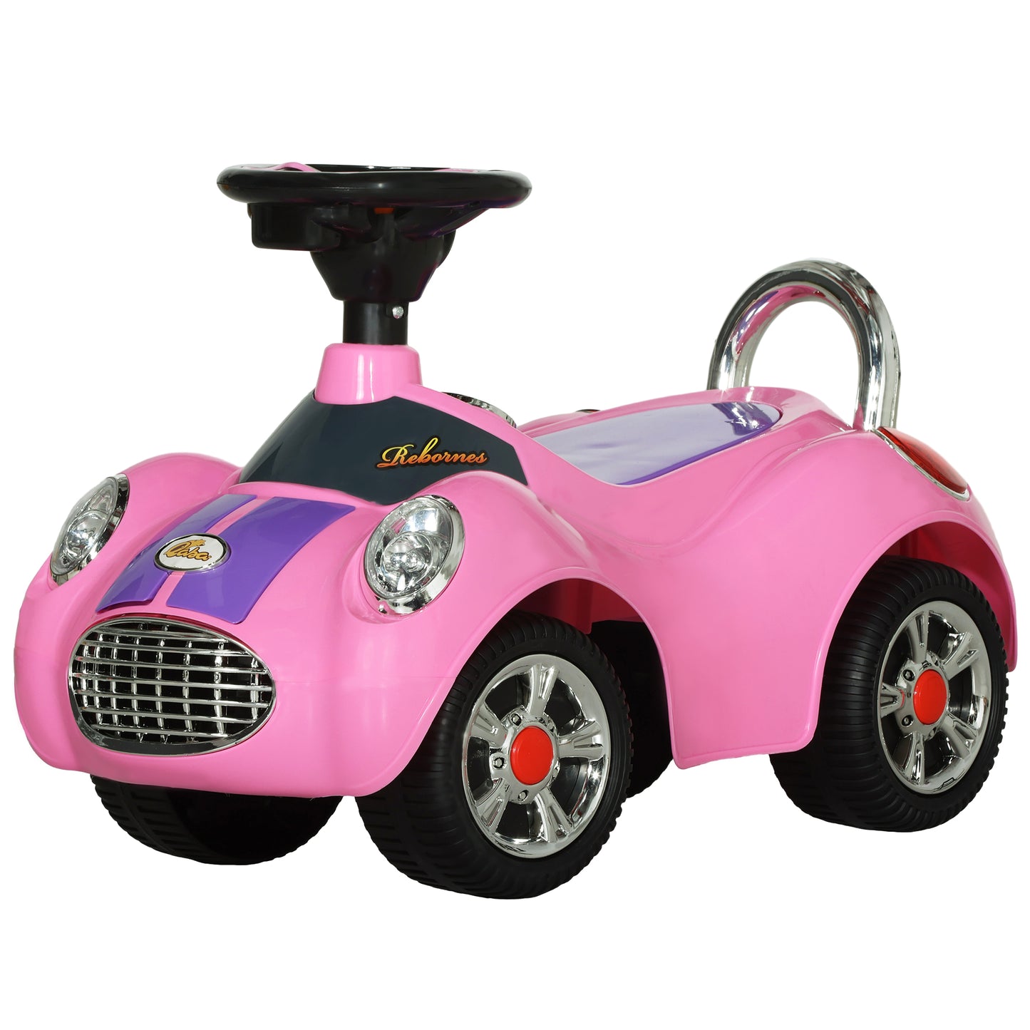 Baby Push Car for 1-3 Years with Music, Horn, Light, Pink Push Cars for Toddlers   at Gallery Canada