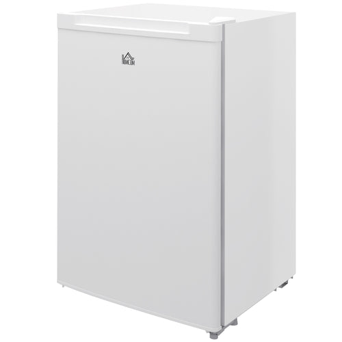 Upright Freezer, 3 Cu.Ft Mini Freezer with Reversible Single Door, Adjustable Thermostat for Home, Dorm, White