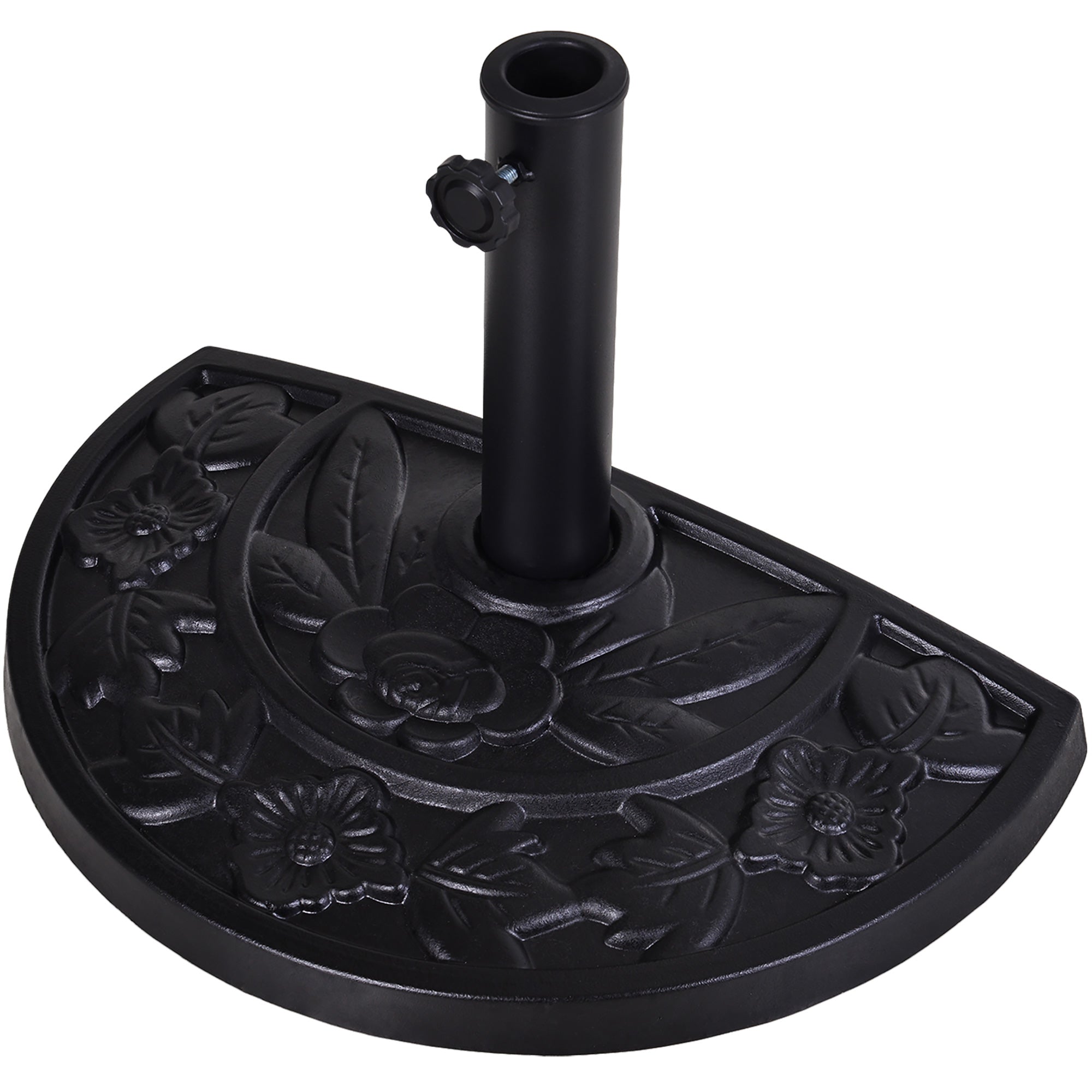 20 lbs Half Round Patio Umbrella Base 20
