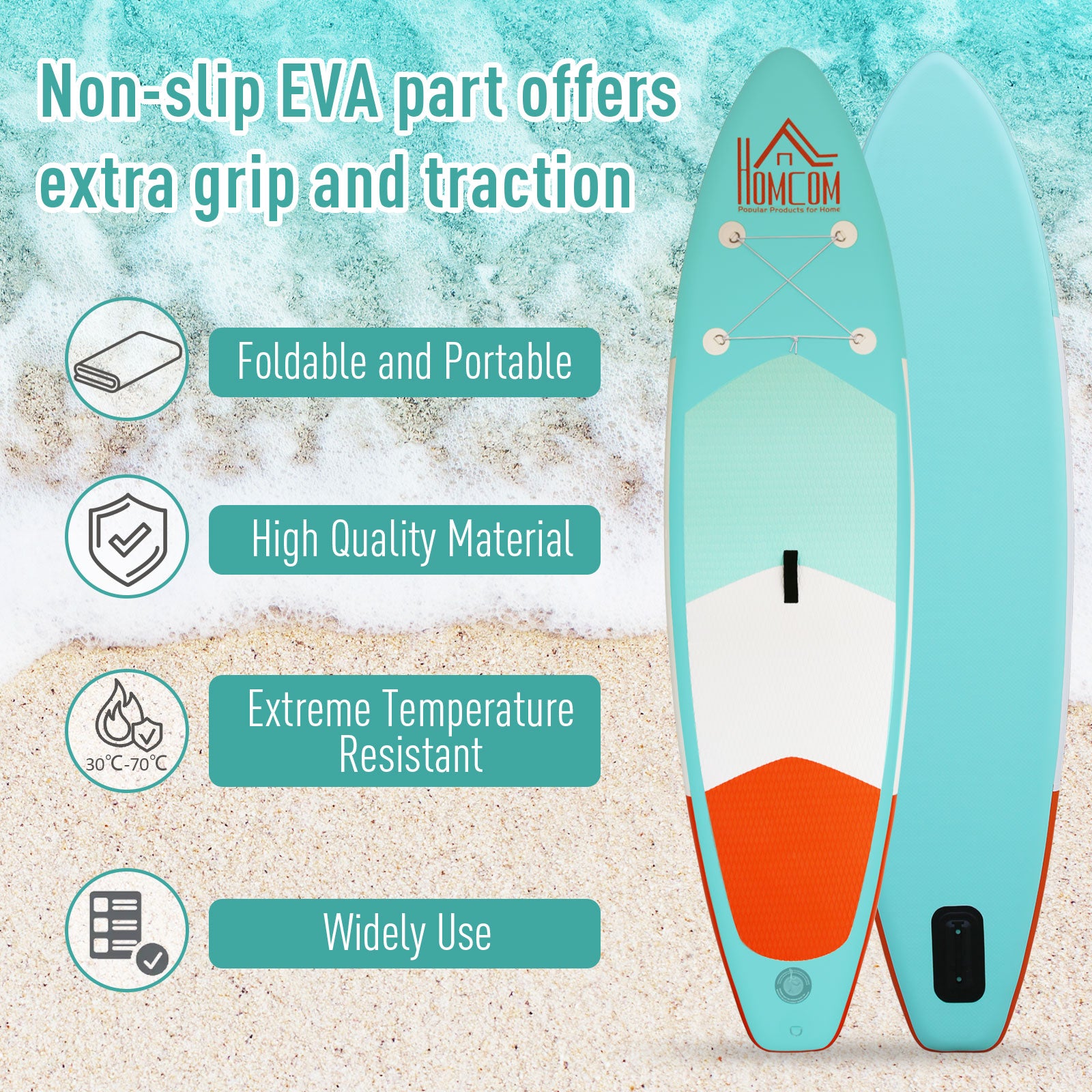 10FT Inflatable Paddle Board with Ultra-Light (20lbs) SUP for All Skill Levels Everything Included with Stand Up Paddle Board, Adjustable Paddle, Fix Bag, Air Pump, Fin, Backpack, Green Inflatable Paddle Boards at Gallery Canada