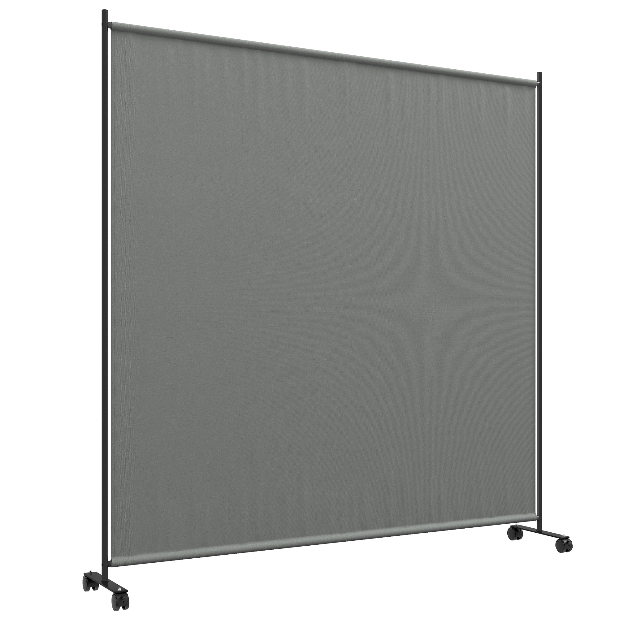 Outdoor Room Divider with Castor Wheels, Rolling Privacy Screen for Patio Backyard Pool Hot Tub, 6ft Tall Side Awnings at Gallery Canada