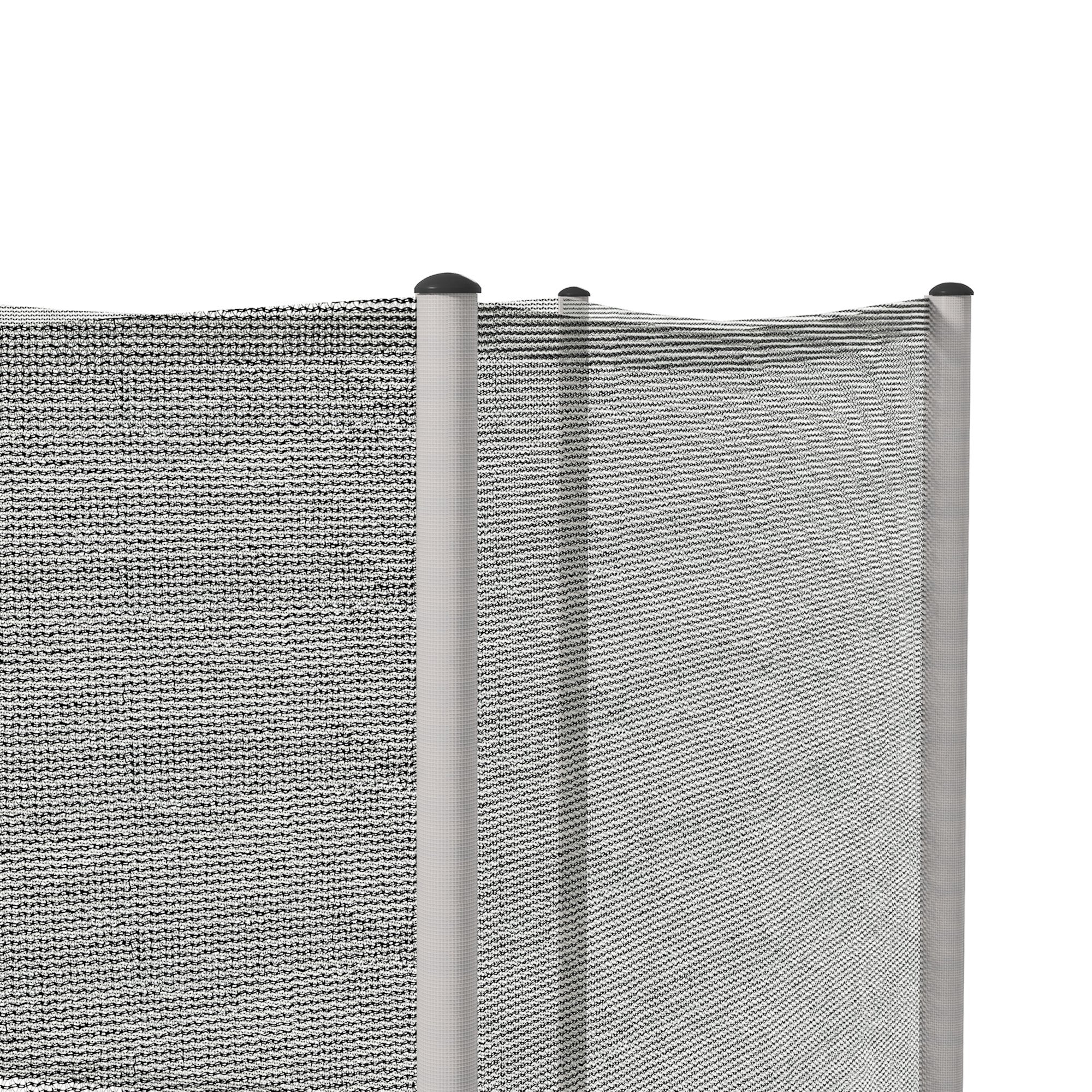 14FT Enclosure Trampolining Bounce Safety Accessories Trampoline Net with 8 Poles, Grey Trampolines at Gallery Canada