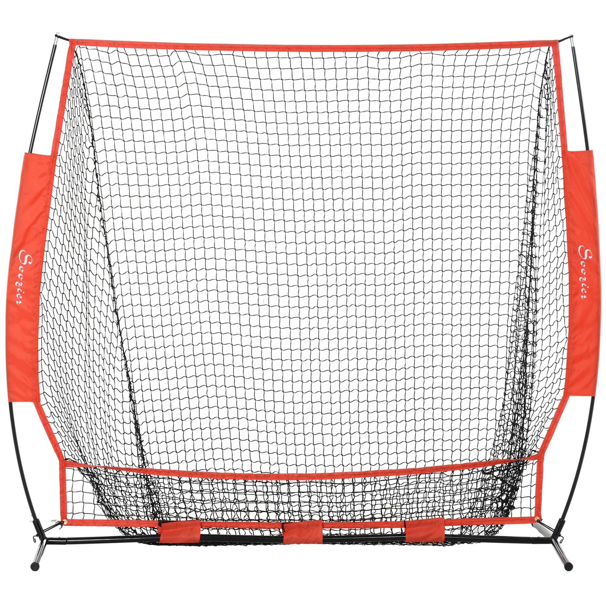 6' x 6' Baseball Net for Hitting Pitching Practice with Carry Bag, Red Baseball   at Gallery Canada