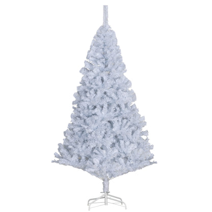 6ft White Christmas Tree Artificial Christmas Tree with 928 Branch Tips and Metal Stand White Christmas Trees   at Gallery Canada