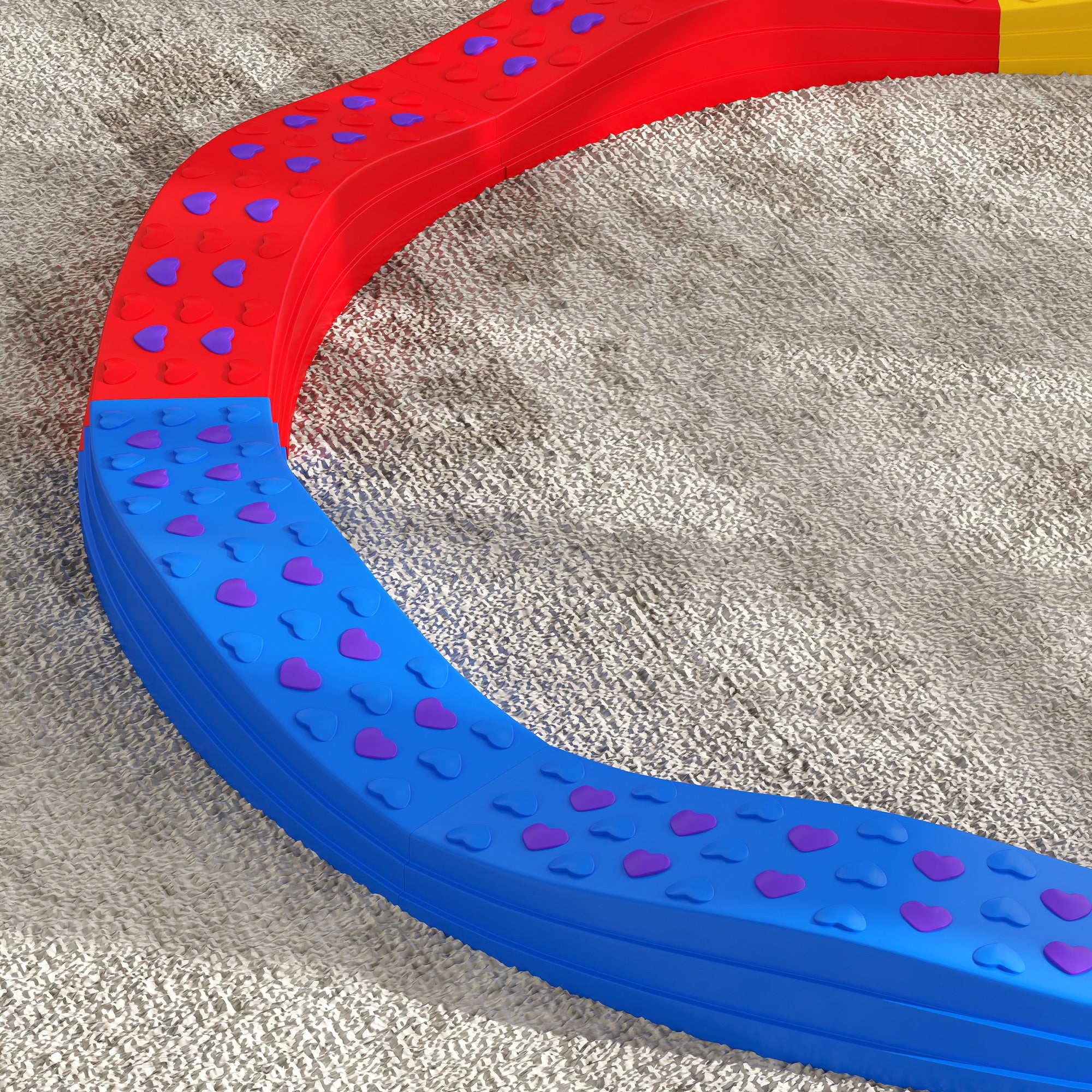 8PCs Kids Balance Beam Stepping Stones w/ Non-slip Foot Pads Baby Gym & Playmats at Gallery Canada