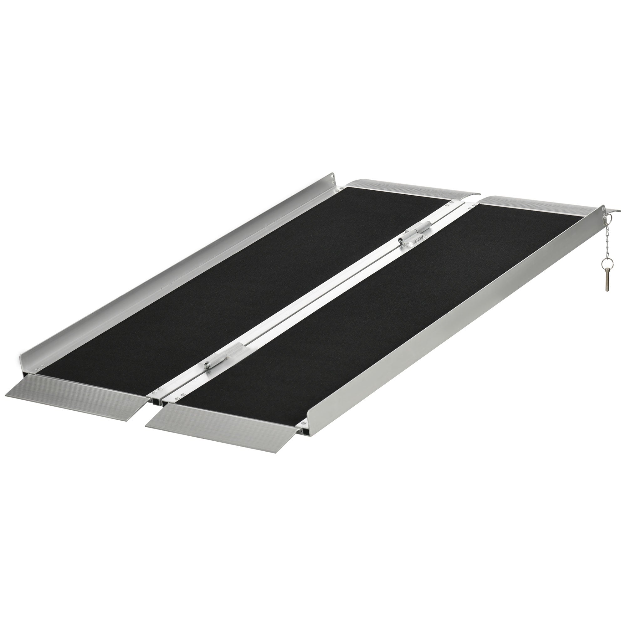 4' Portable Wheelchair Ramp Aluminum Threshold Mobility Single-fold for Scooter with Carrying Handle Knee Walker & Wheelchair Ramps at Gallery Canada