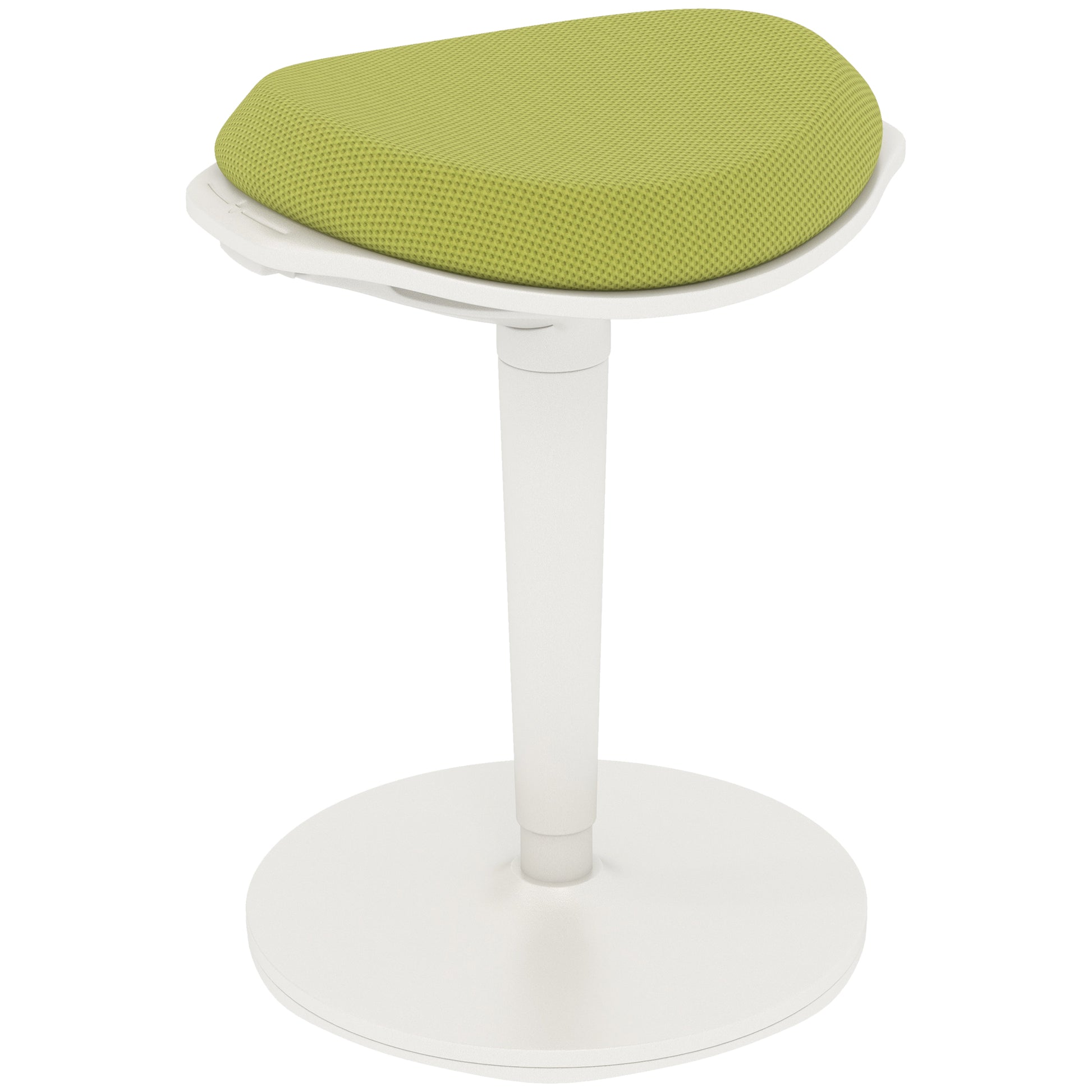 Standing Desk Stool, Ergonomic Wobble Chair, Adjustable Leaning Stool for Office Desks, with Rocking Motion, Green Office Chairs   at Gallery Canada