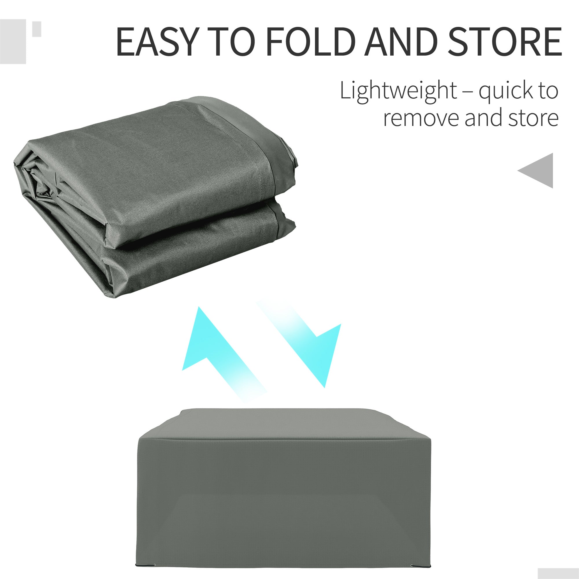 Patio Furniture Covers, Waterproof, Windproof Anti-UV 600D Heavy Duty Oxford Fabric Outdoor Furniture Cover for Dining Table Chair Set, 108