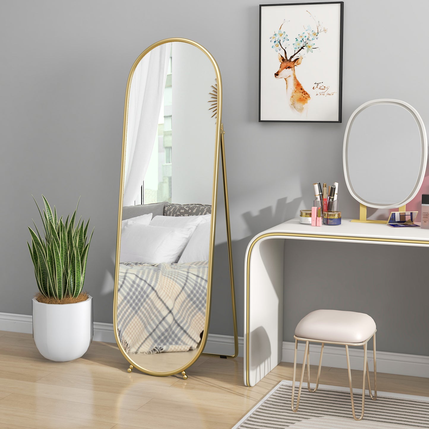 Full Length Mirror for Bedroom, Free Standing Dressing Mirror, Wall Mirror for Living Room, 20" x 63" Full Length Mirrors   at Gallery Canada