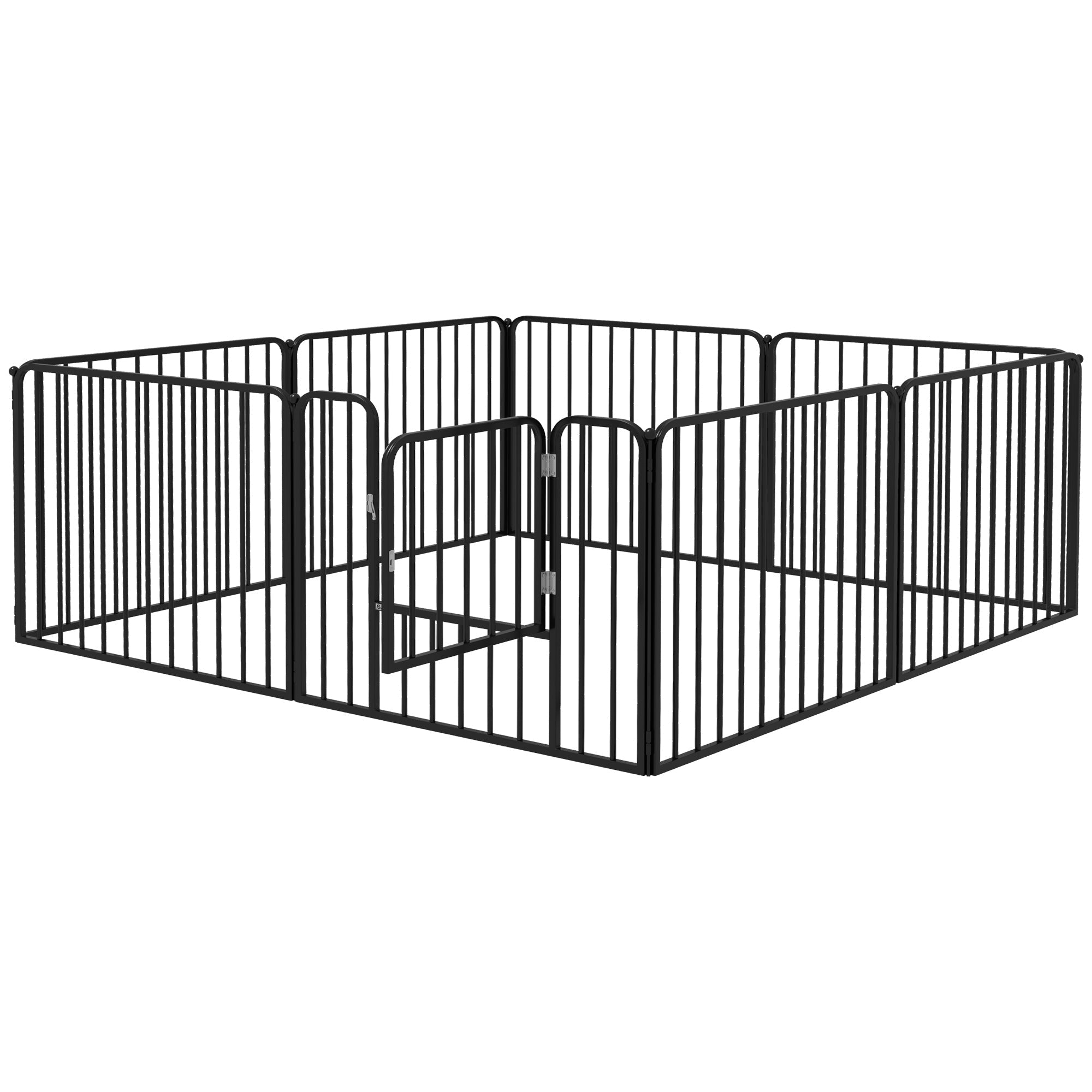 Dog Fence Outdoor 8 Panels 24