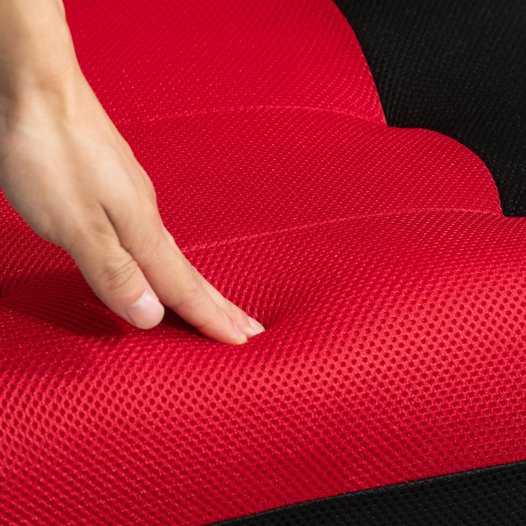 Folding Floor Chair for Adults Teens, 360 Degree Swivel Gaming Chair, 6 Positions Adjustable Lazy Sofa Chair, Red 2-Seater Sofas at Gallery Canada