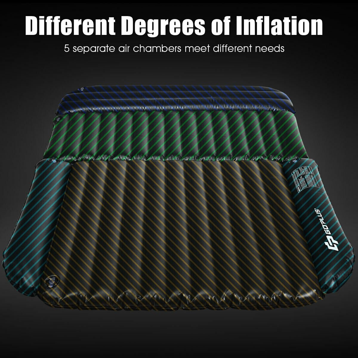 Inflatable SUV Air Backseat Mattress Travel Pad with Pump Outdoor Air Mattresses & Sleeping Bags   at Gallery Canada