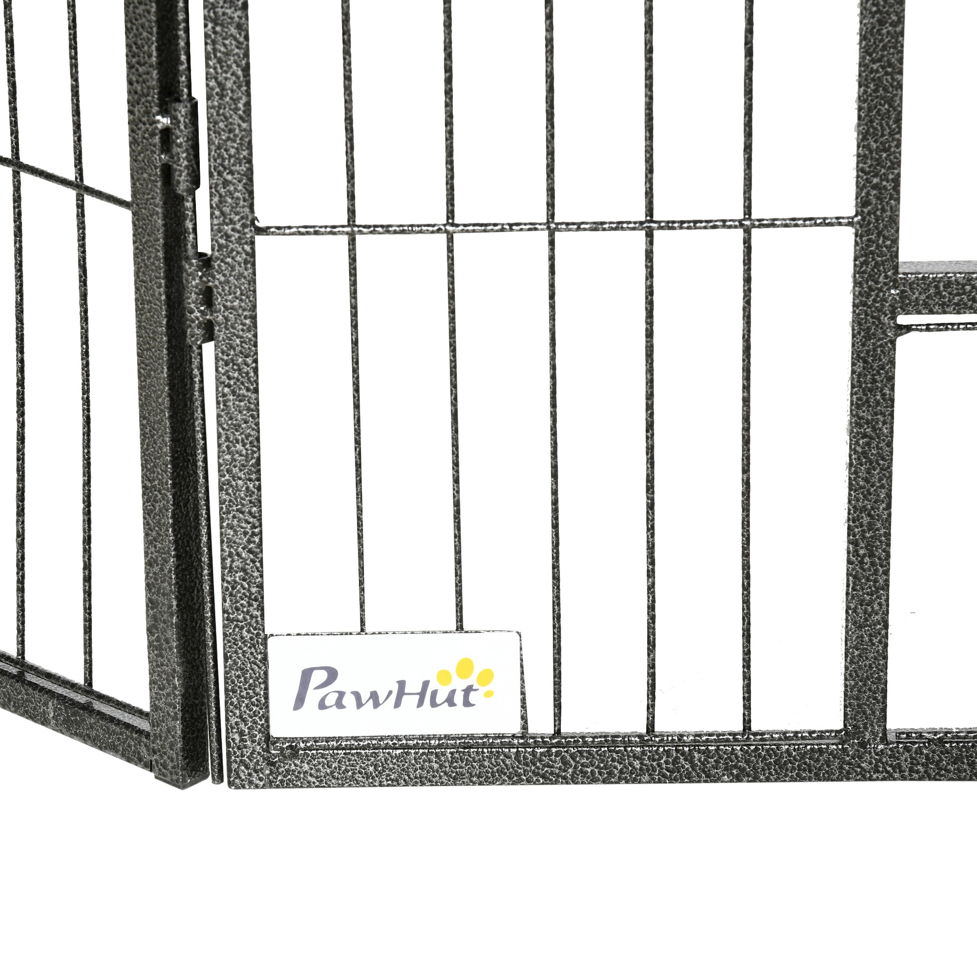 Heavy Duty Dog Playpen, 16 Panels Pet Playpen Dog Fence, Portable Puppy Exercise Pen, with 2 Doors Locking Latch, Outdoor or Indoor Use 23.5" Height Houses, Kennels & Pens at Gallery Canada