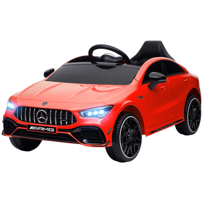 Mercedes-AMG Licensed 12V Ride on Car, Kids Electric Car with Remote Control, Spring Suspension, LED Lights, Red Electric Toy Cars   at Gallery Canada