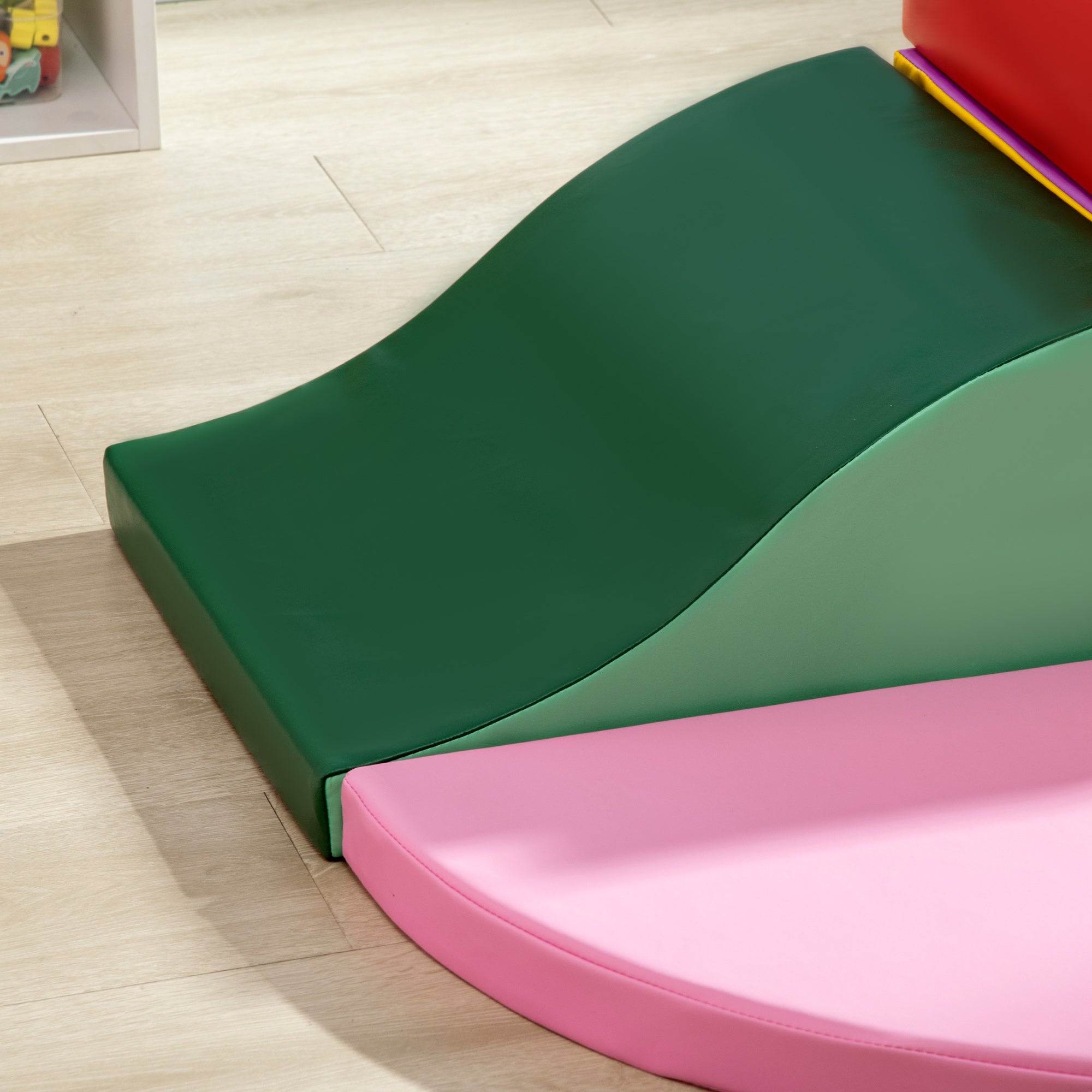 6-Piece Soft Play for 12-36 Months Toddlers to Climb, Crawl, Slide, Multicoloured Toy Playsets   at Gallery Canada