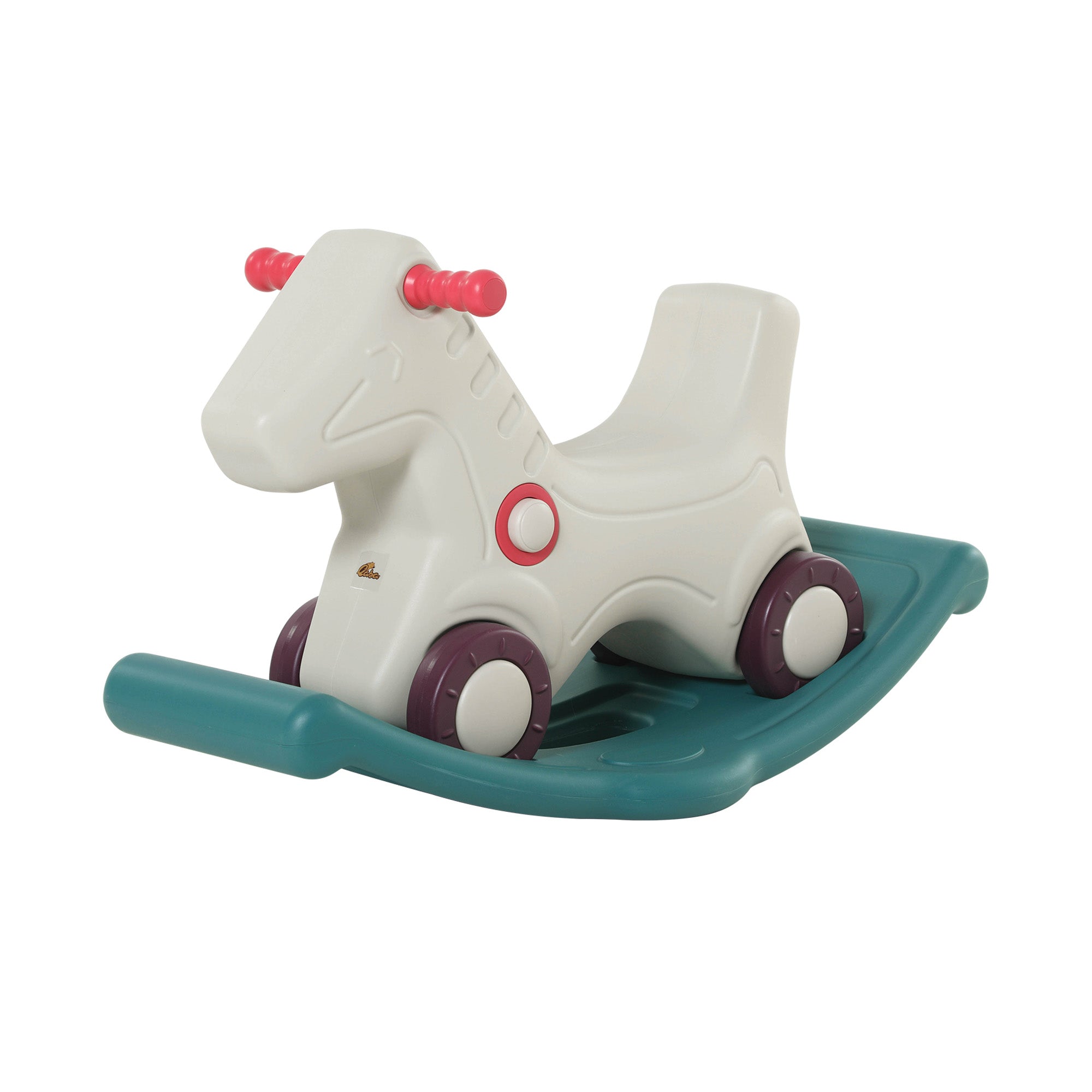 Rocking Horse 2 in 1 Ride on Toys and Sliding Car for Kids Baby Rocker Roller Toddler Playset Indoor Outdoor 1-4 Years Old Rocking Horses at Gallery Canada
