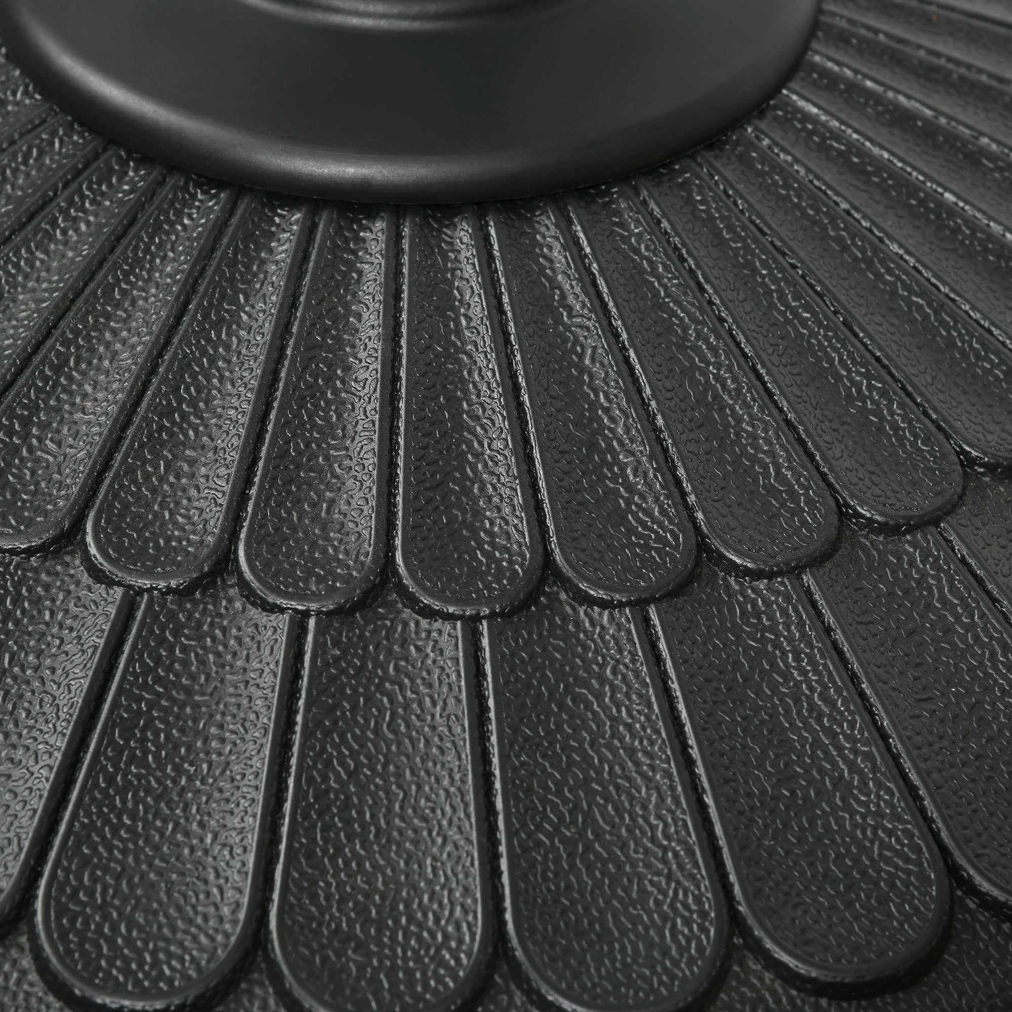 Patio Umbrella Base with Handle, Heavy Duty Round Umbrella Stand, Garden Umbrella Holder for 1.5