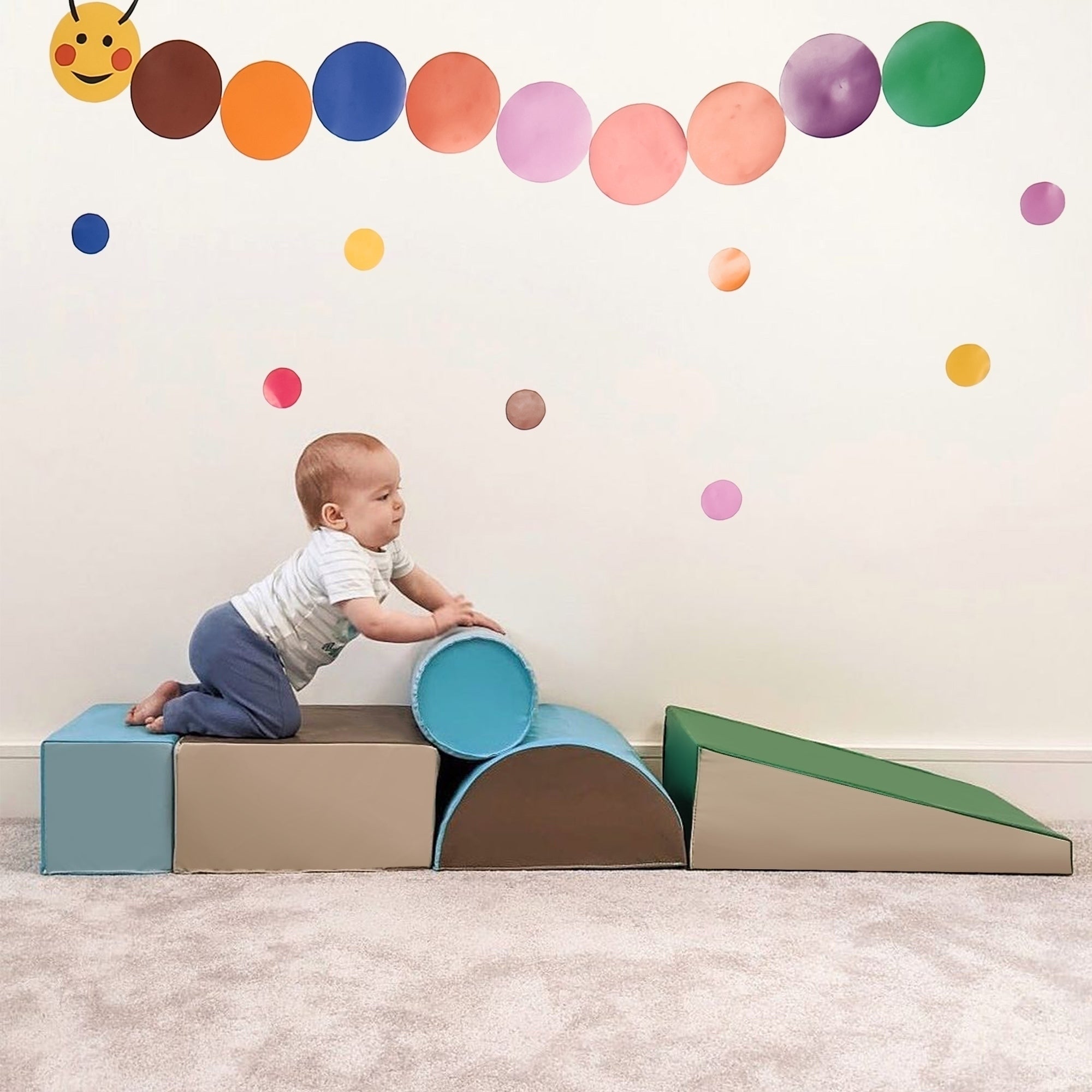 5 Piece Climb and Crawl Activity Playset Soft Safe Foam for Toddler Learning Toy Baby Gym & Playmats at Gallery Canada