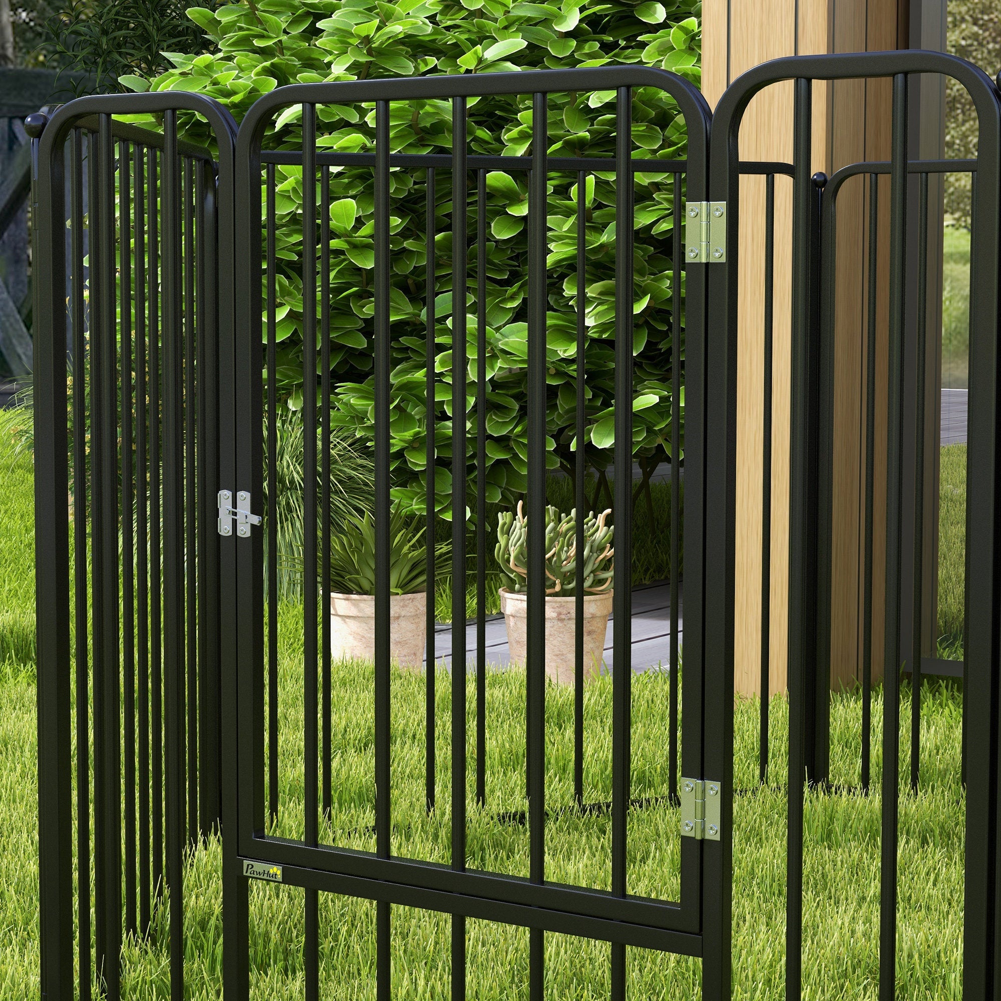 Dog Fence Outdoor 6 Panels 31.5