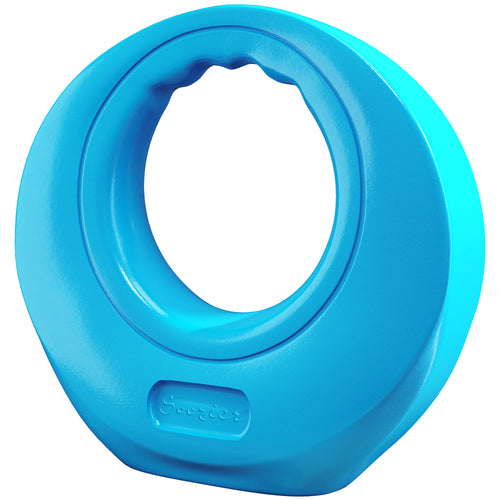 22lbs Kettlebell, Soft Kettle Bell with Wide Handle for Home Gym Weight Lifting and Strength Training, Light Blue